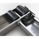 ΒΑΣΗ ΤΕΤΡΑΓΩΝΗ ROLLER (00683) ΙΝΟΧ ΓΙΑ ΚΟΥΖΙΝΑ